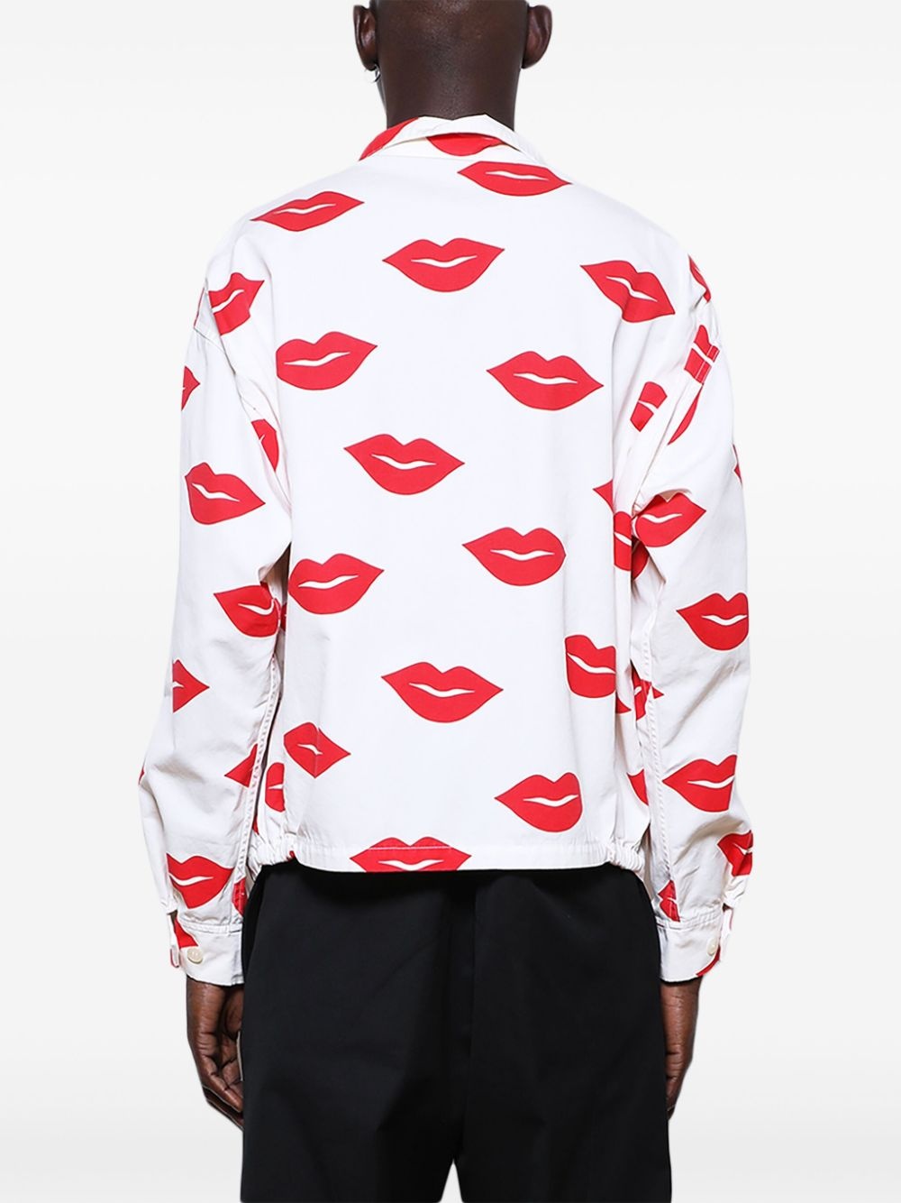graphic-print shirt - 5