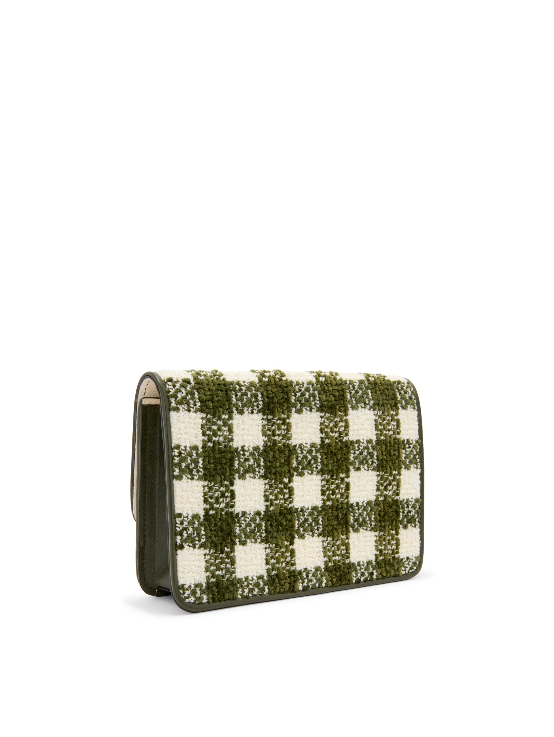 CHENILLE CHECK TWEED O POCHETTE - 4