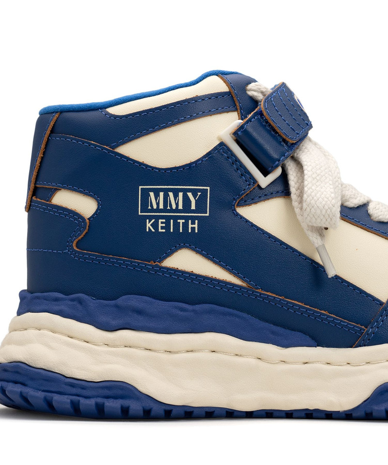 "KEITH" OG Sole Leather High-top Sneaker 33
