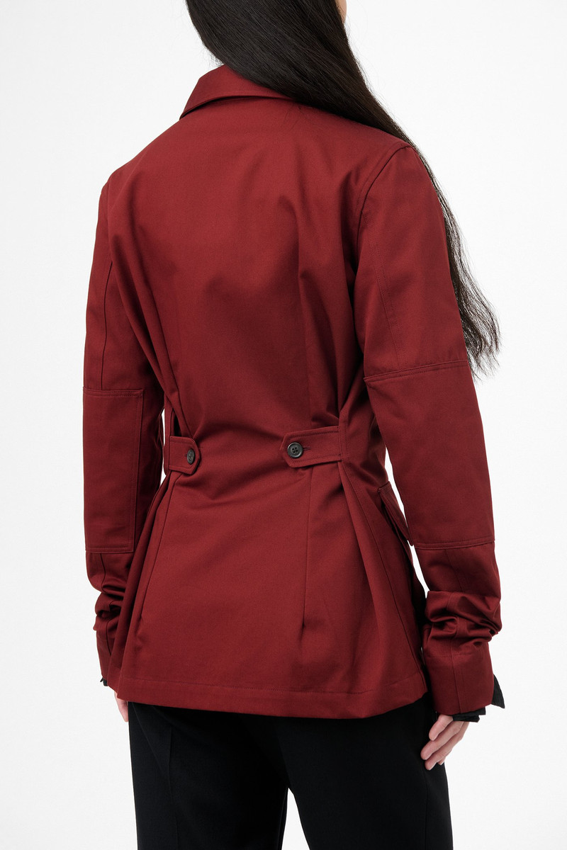 Split Jacket Profound Red Megatwist Twill 7