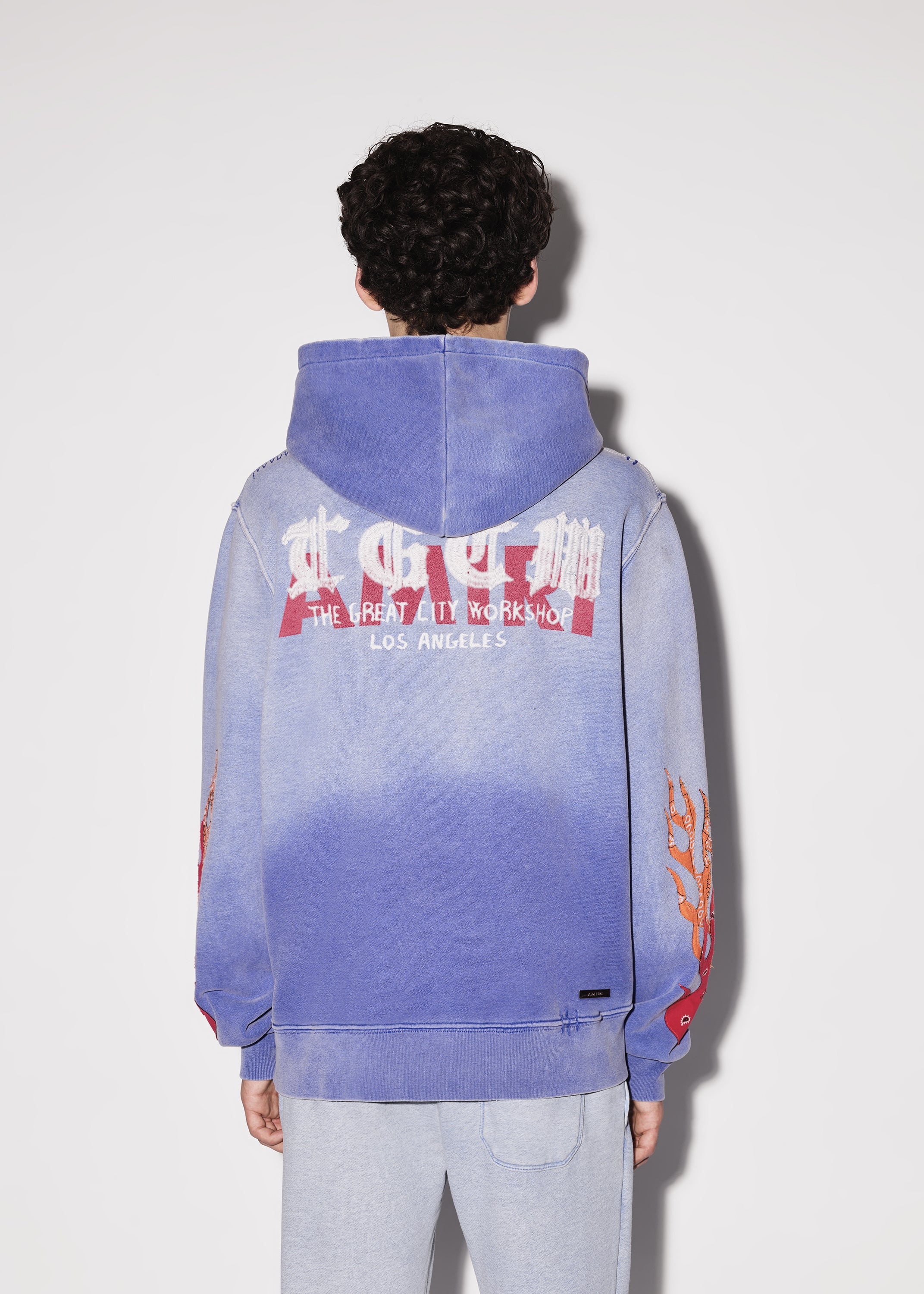 AMIRI T.G.C.W. FLAMES HOODIE | REVERSIBLE