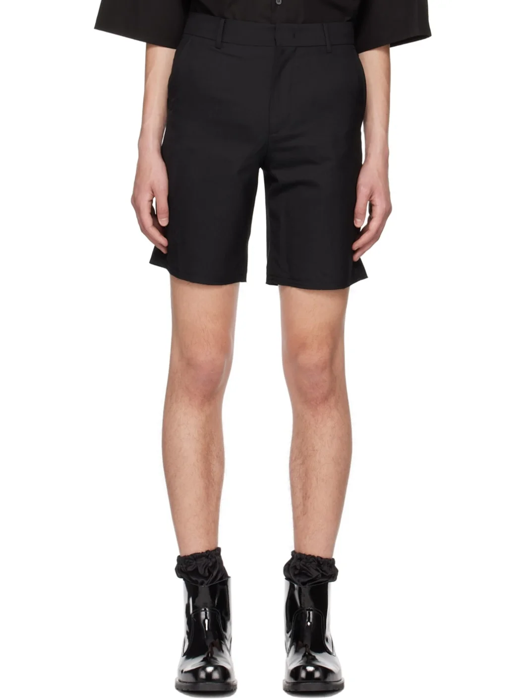 Black Basic Shorts - 1