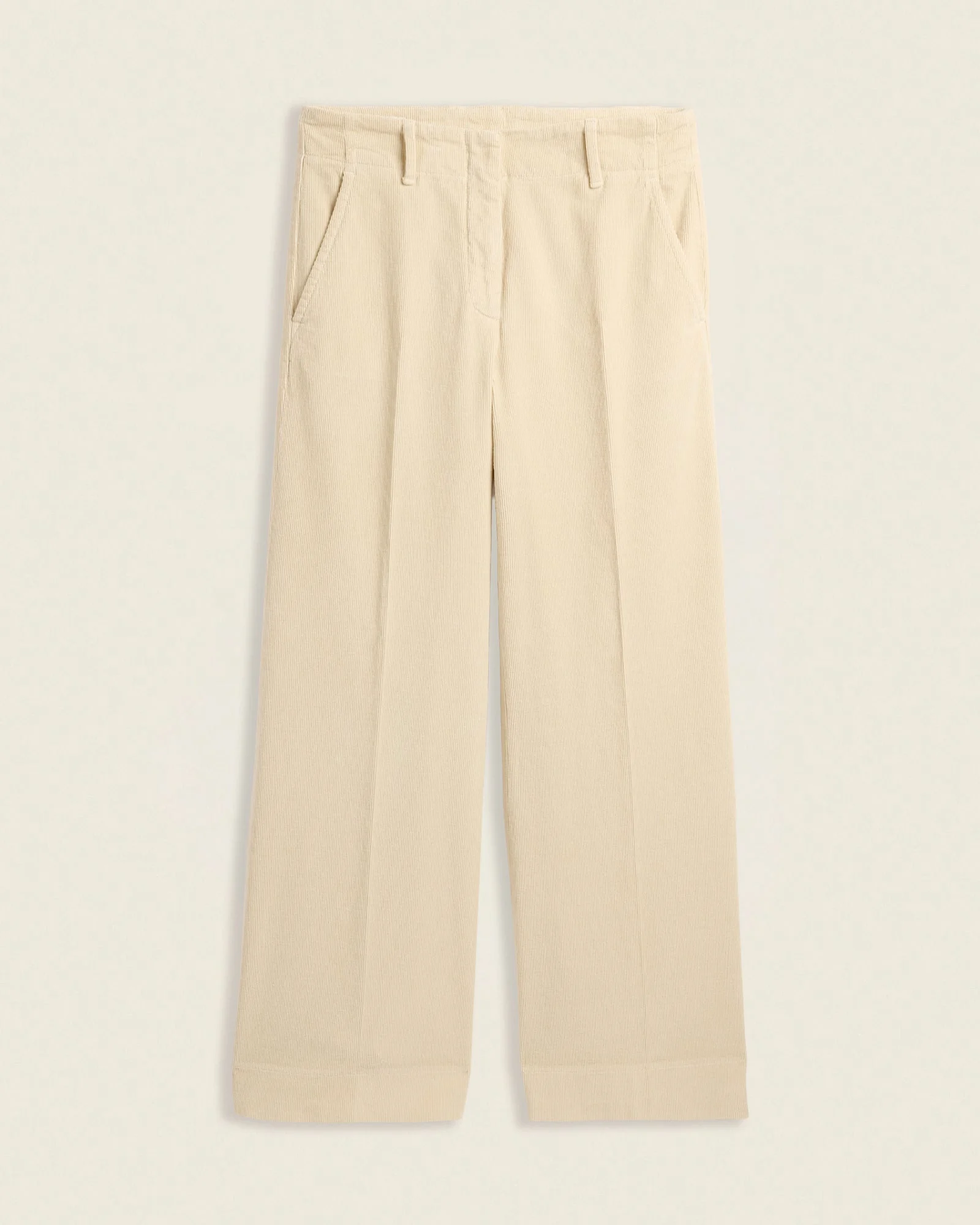 Wide-fit corduroy trousers - 1