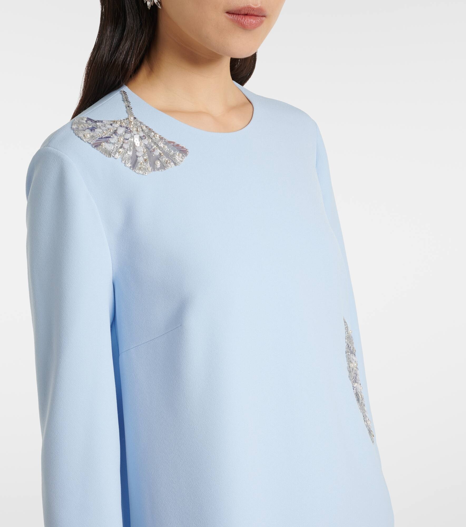Naima embellished crêpe gown - 4