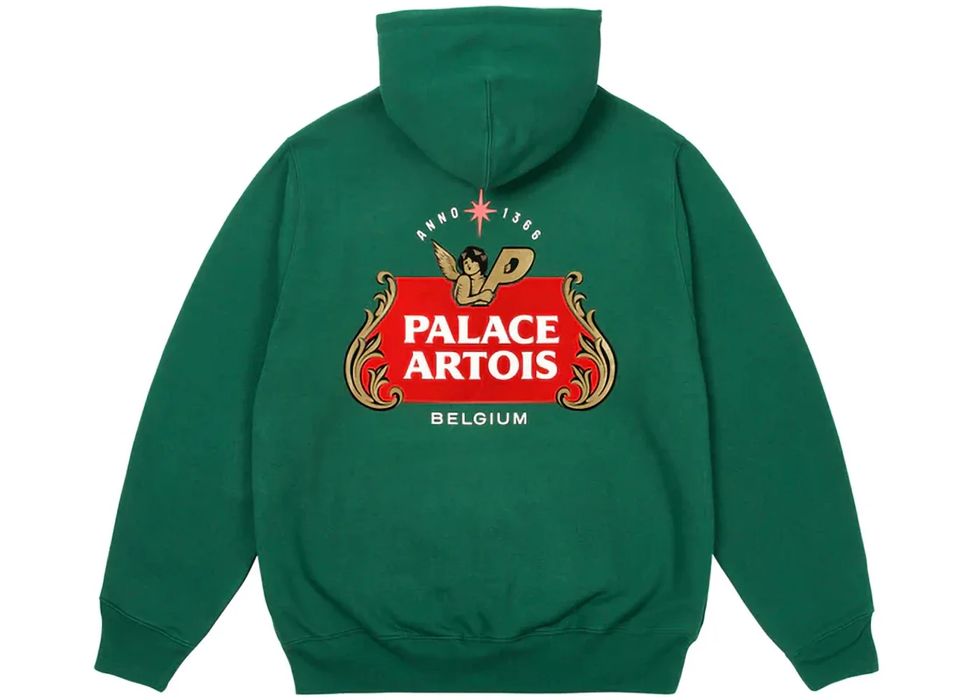 Palace x Stella Artois Hood Bottle Green - 1
