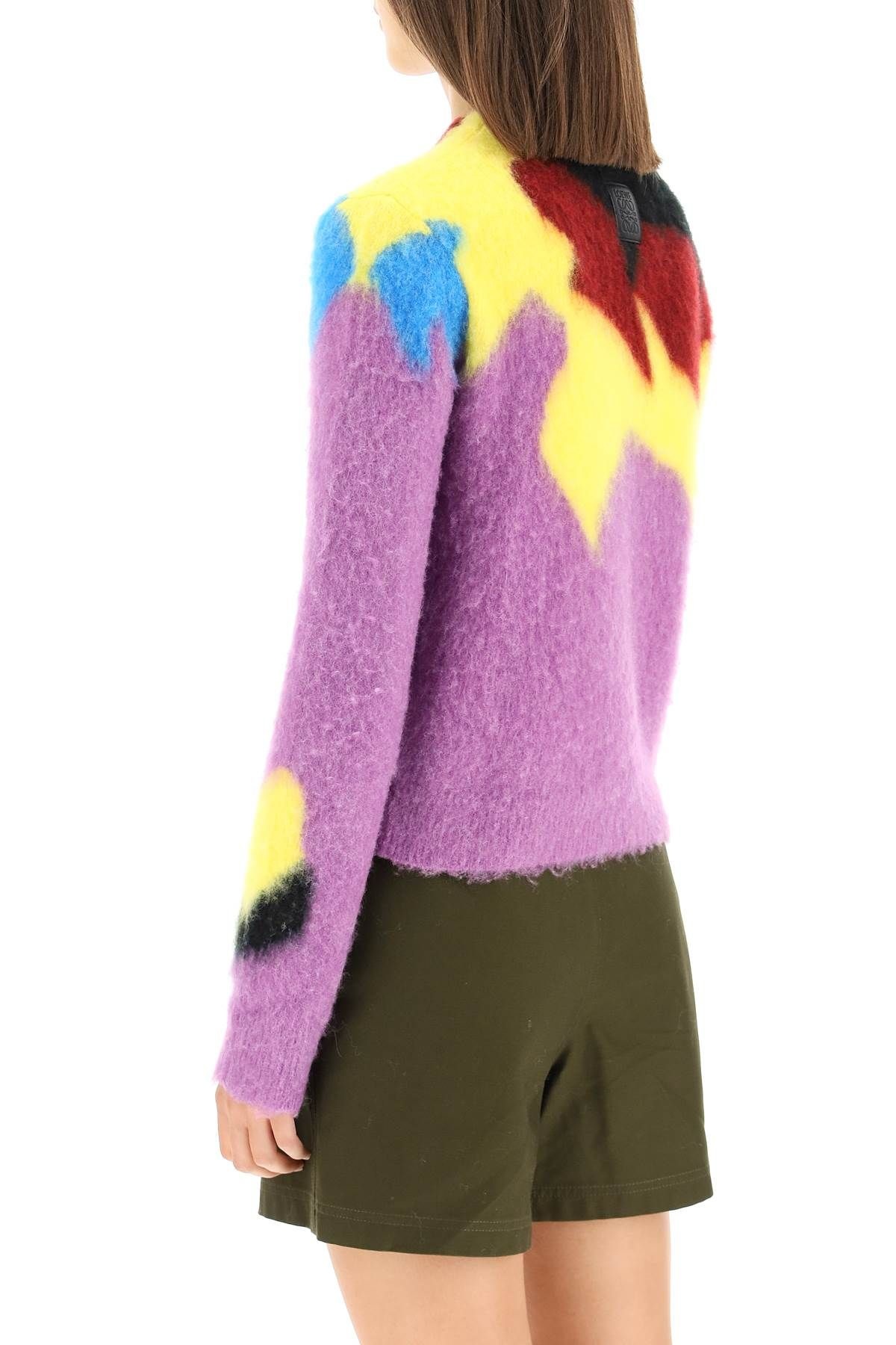 COLOR BLOCK INTARSIA SWEATER - 4