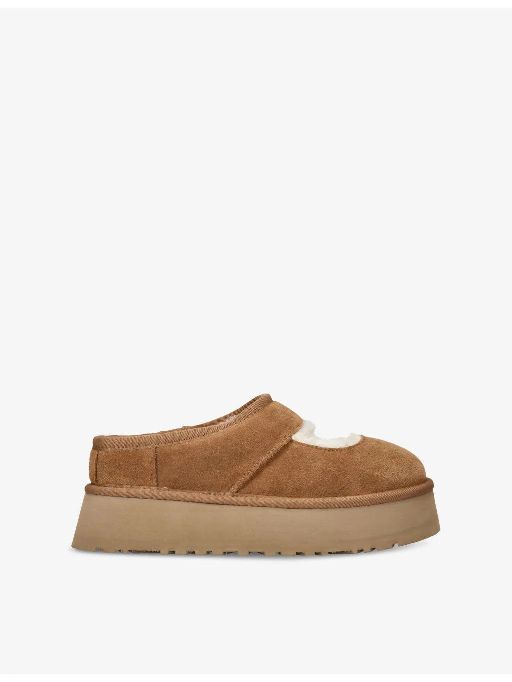 Bea Suede Mary-Jane Slippers - 1