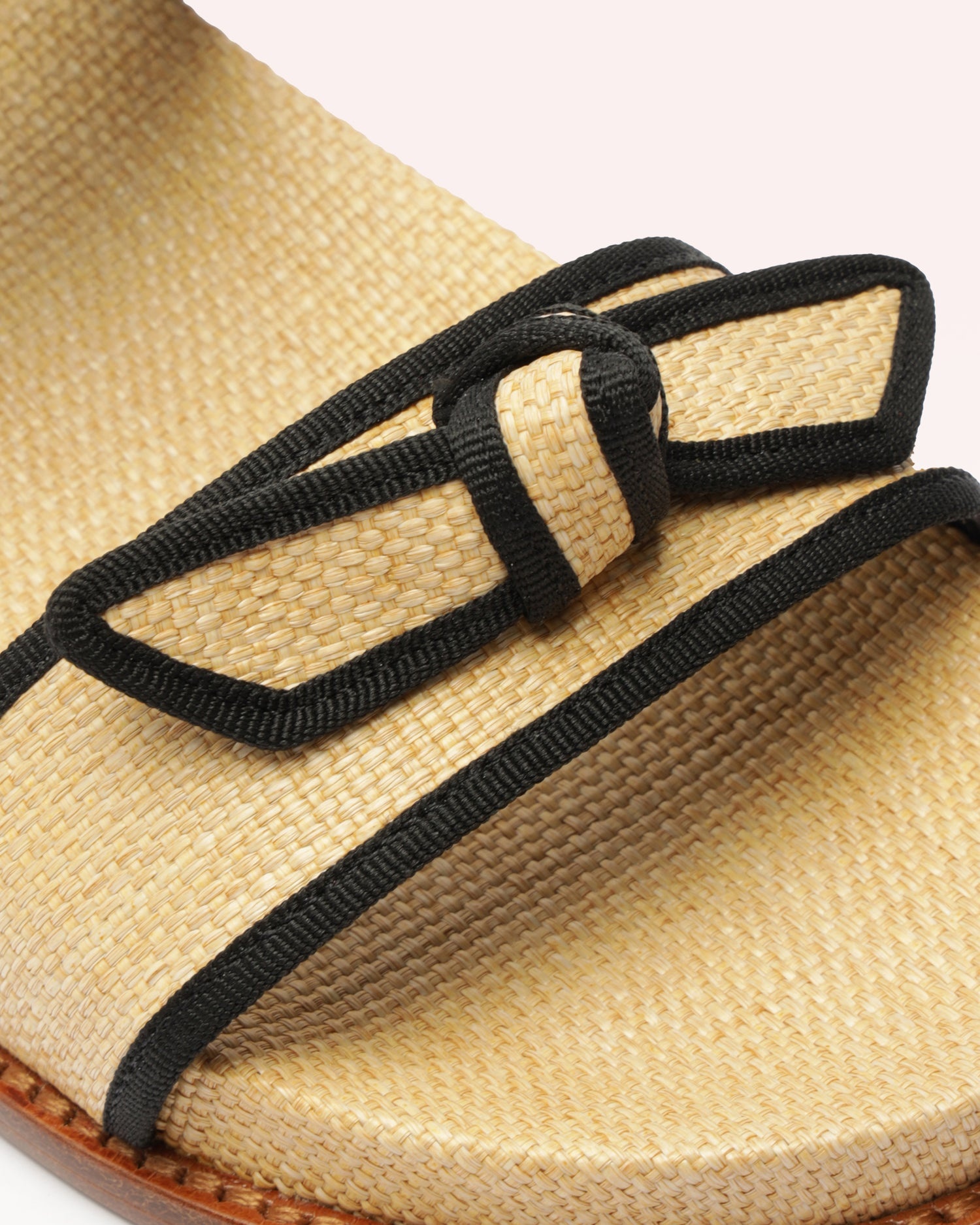GROSGRAIN RAFFIA SPORT SANDAL - 4