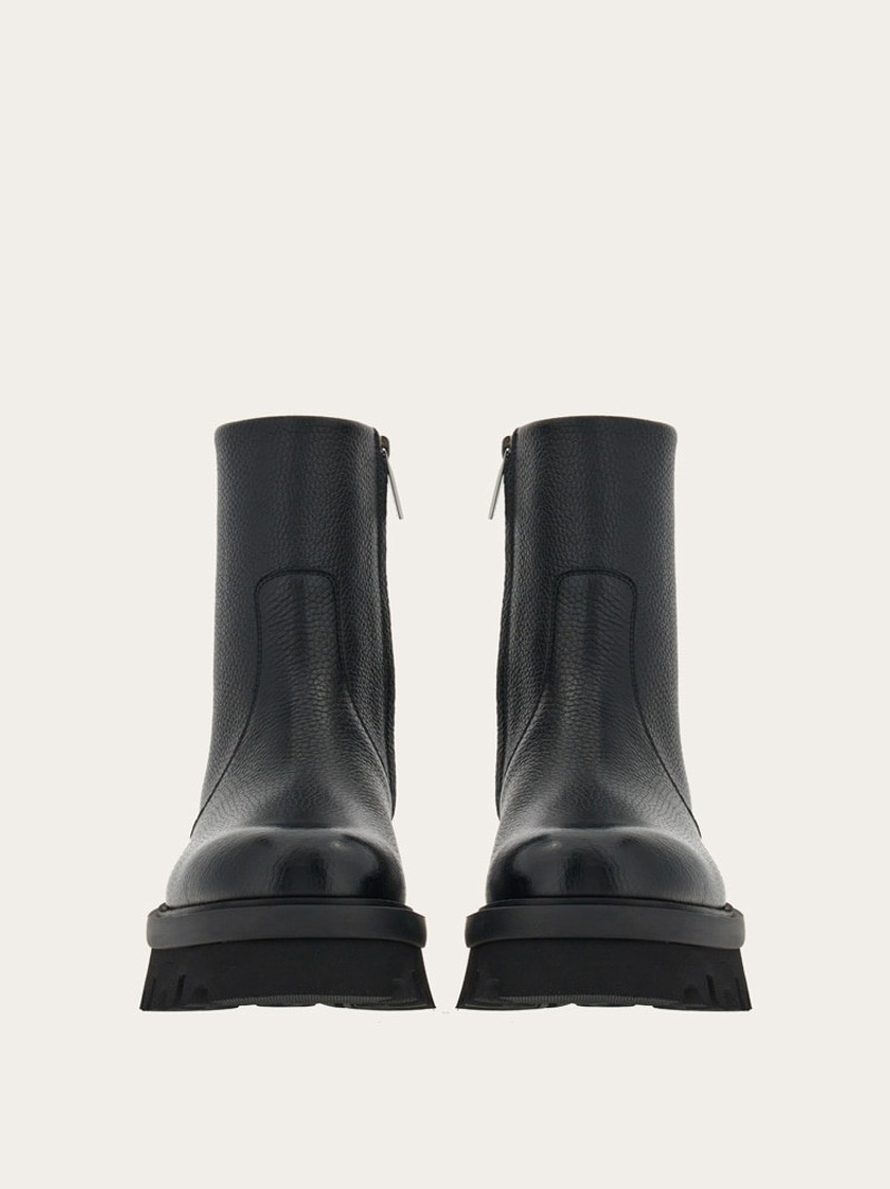 FERRAGAMO COMBAT BOOT WITH CHUNKY SOLE outlook