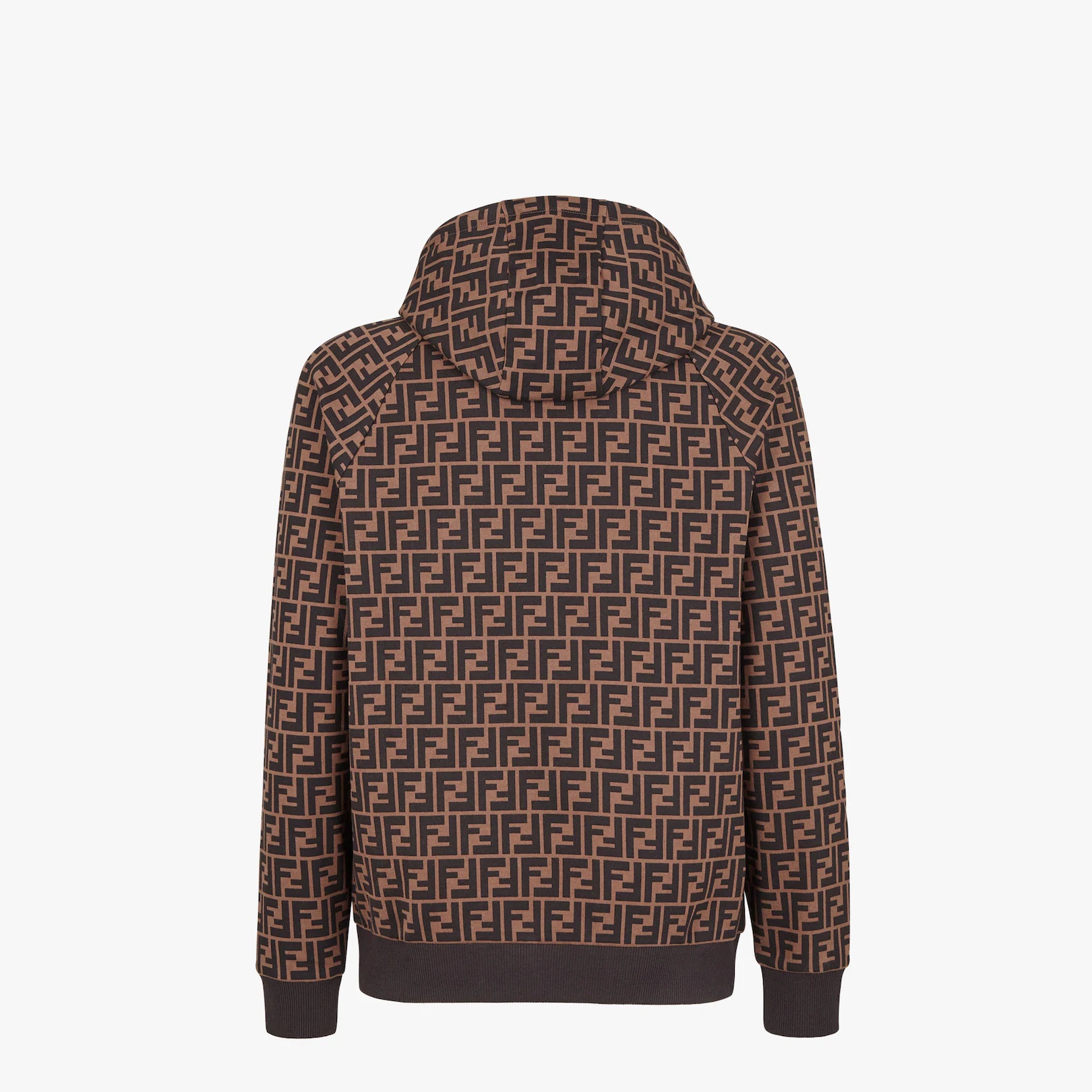 Brown cotton sweatshirt - 2