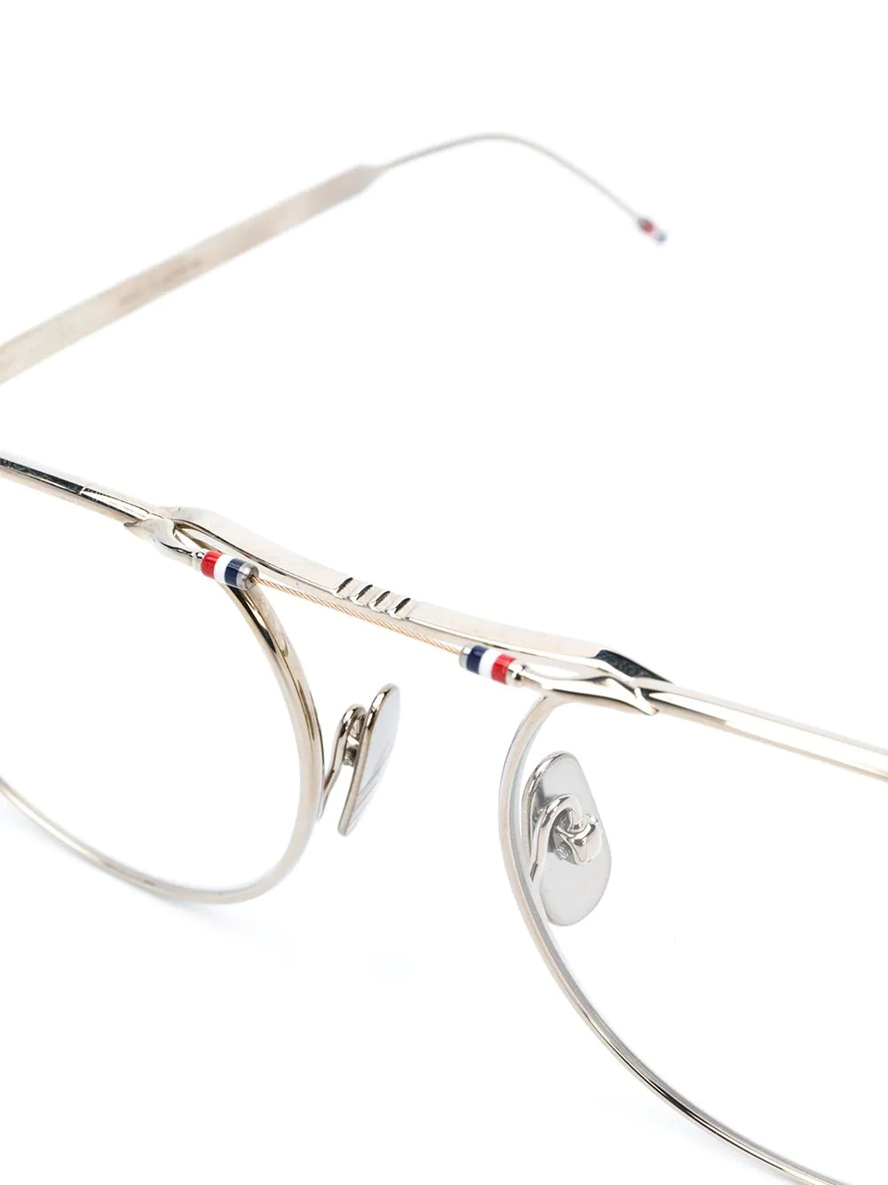 RWB soft round-frame glasses - 3