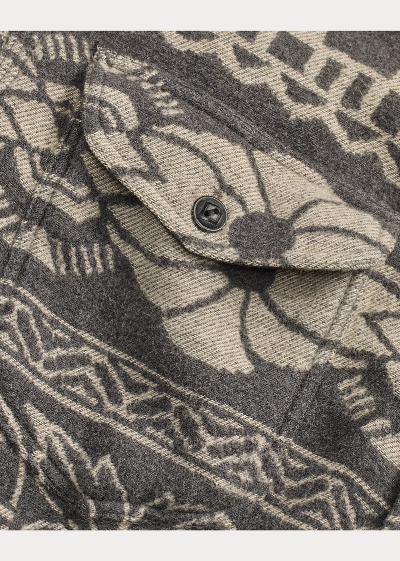 Patterned Jacquard Workshirt 4