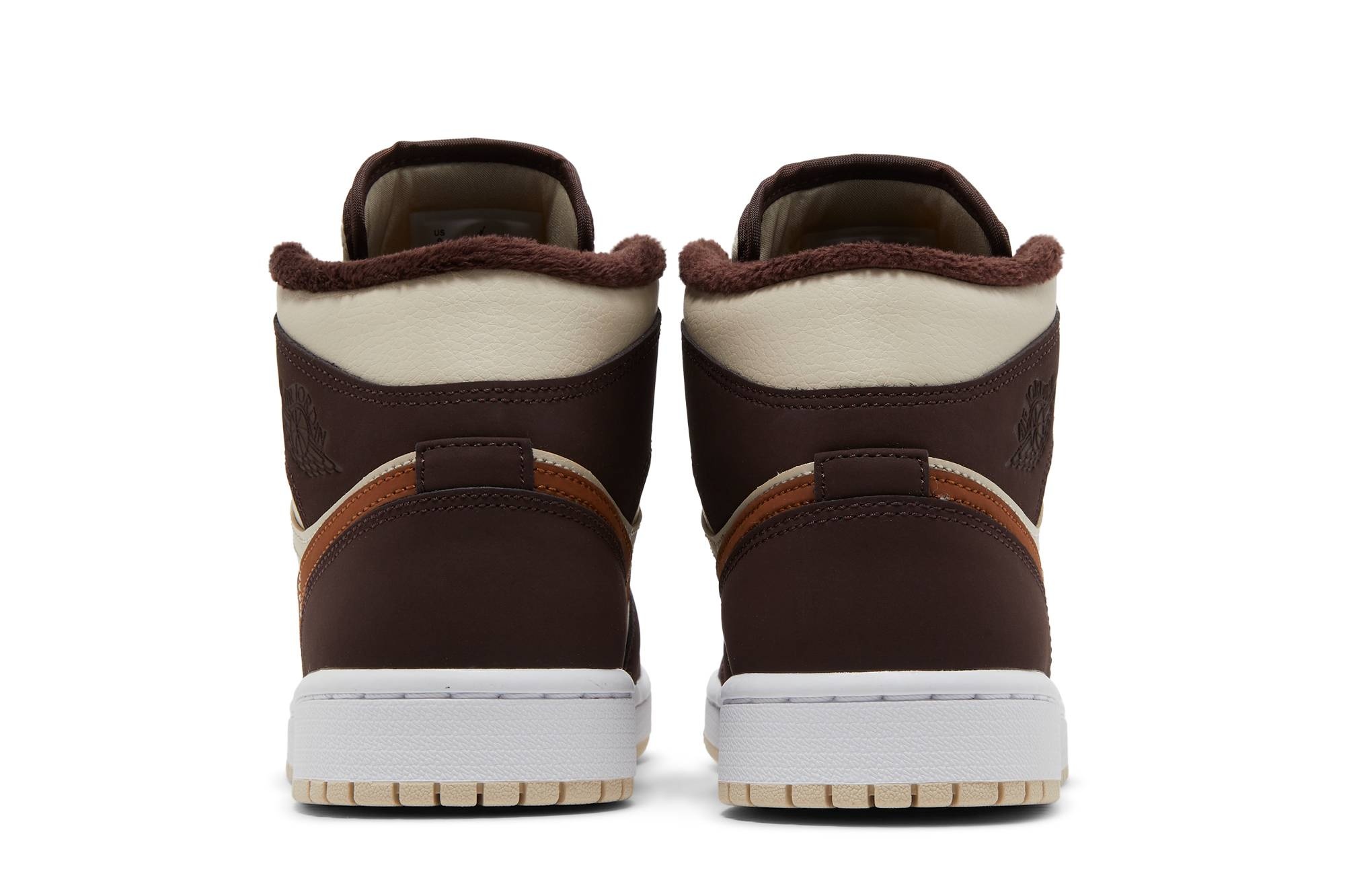 Wmns Air Jordan 1 Mid SE 'Cream Dark Chocolate' - 6