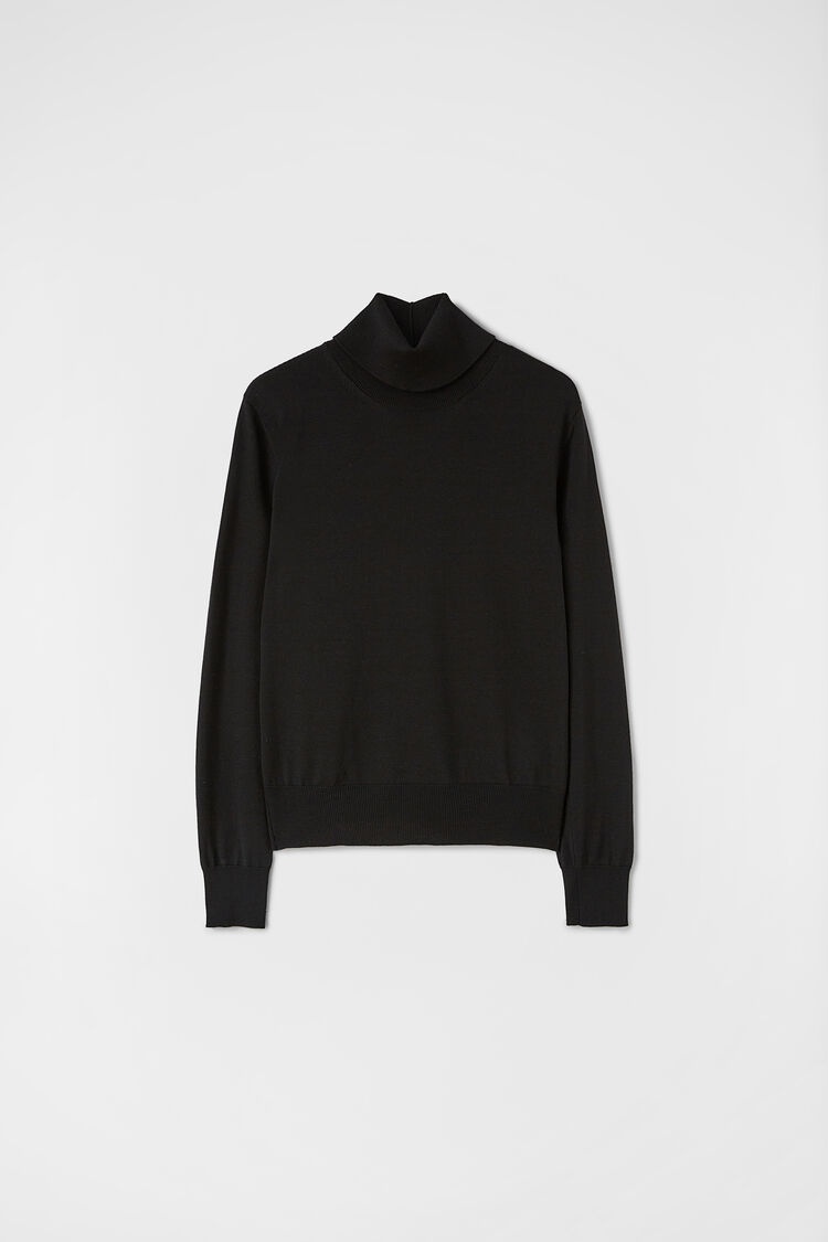 High-Neck Sweater - 1