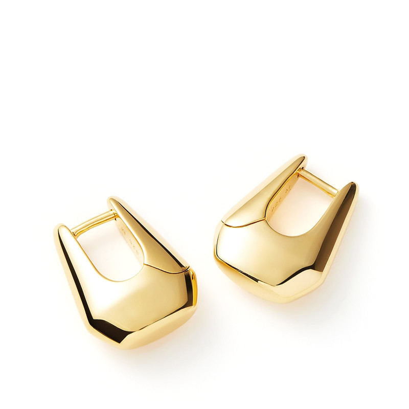 Missoma x Lucy Williams Arco Small Hoop Earrings 1