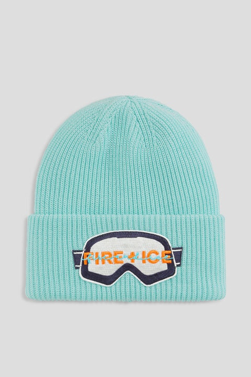 Zaida Beanie in Ice blue 1