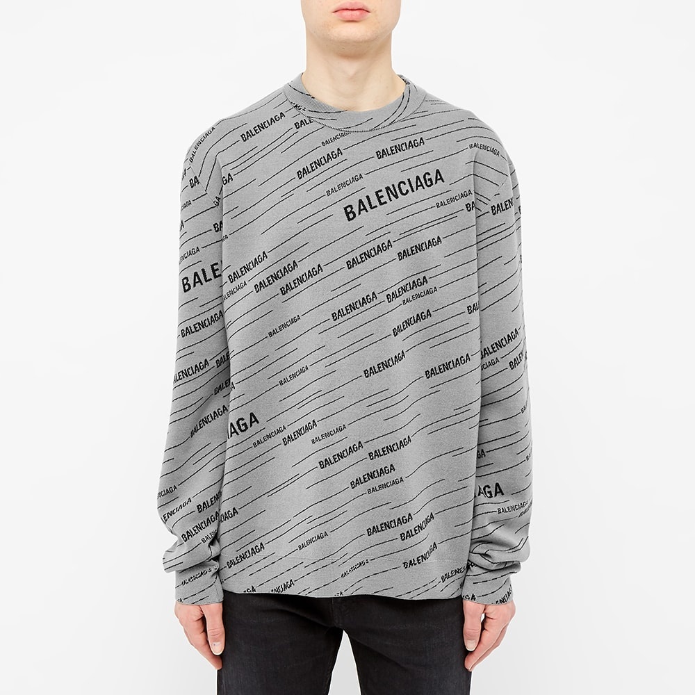 Balenciaga Multi Logo Knit - 4