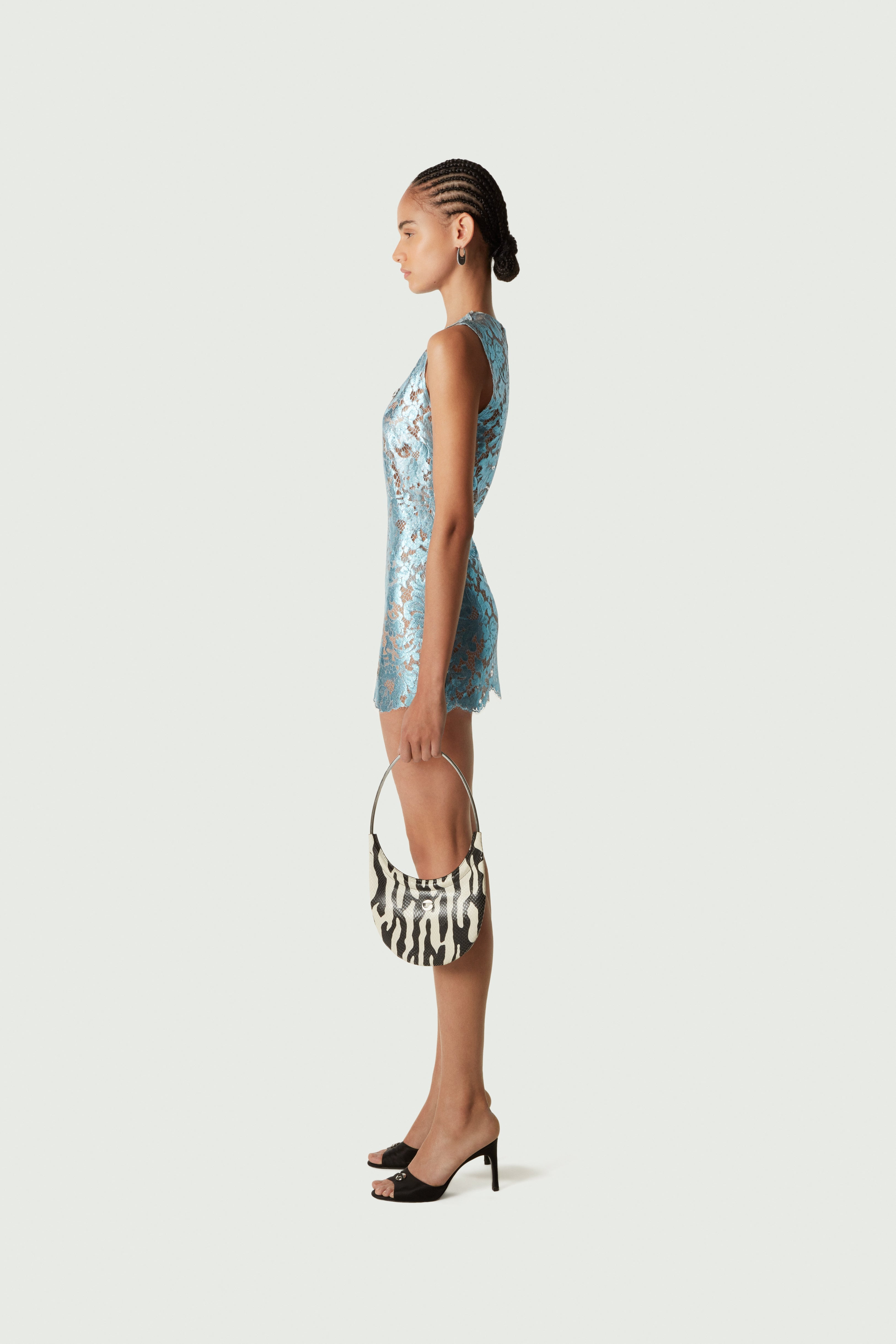 Lace Mini Dress - 3