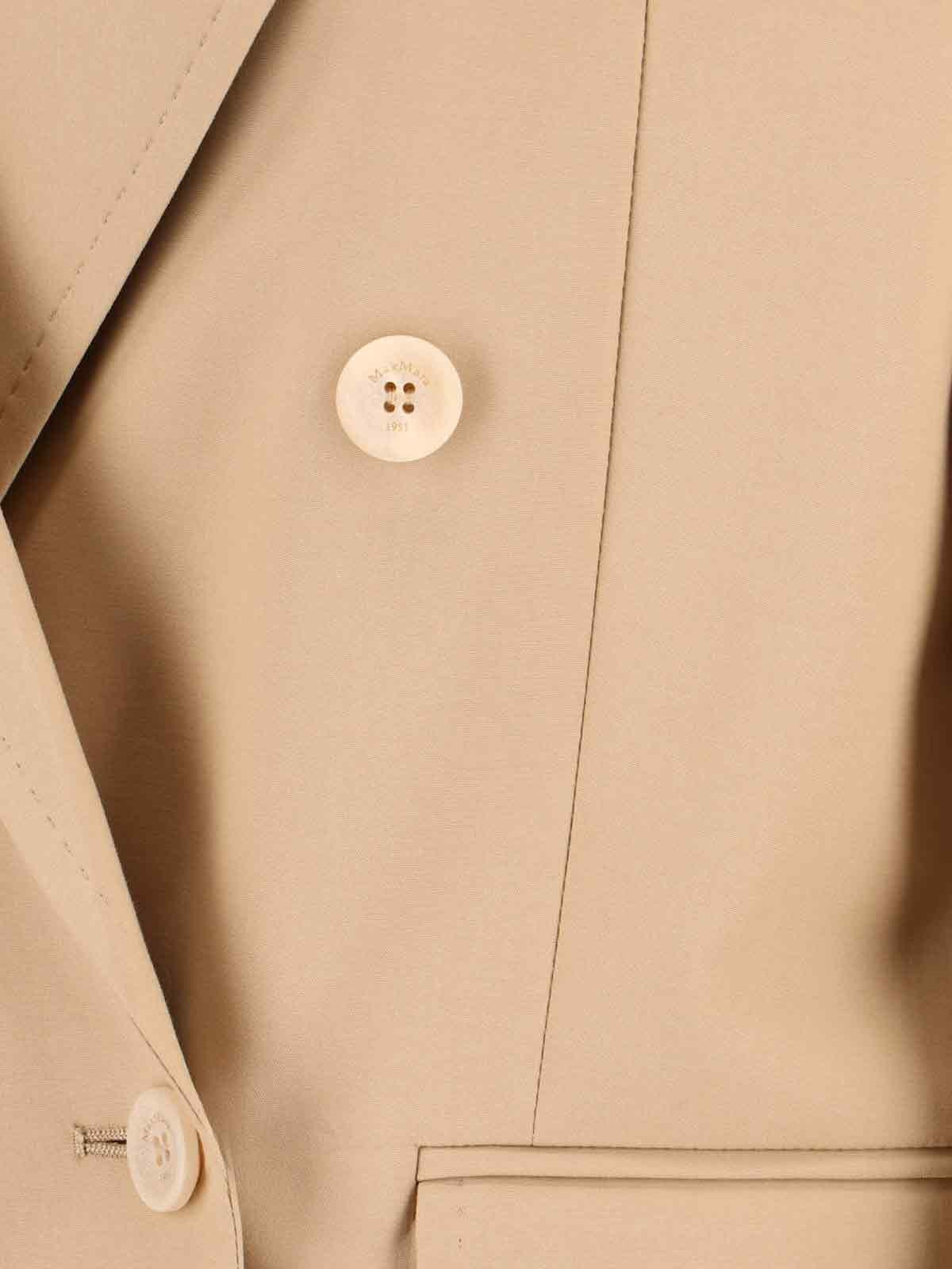 'OLIMPIA' DOUBLE-BREASTED BLAZER - 4