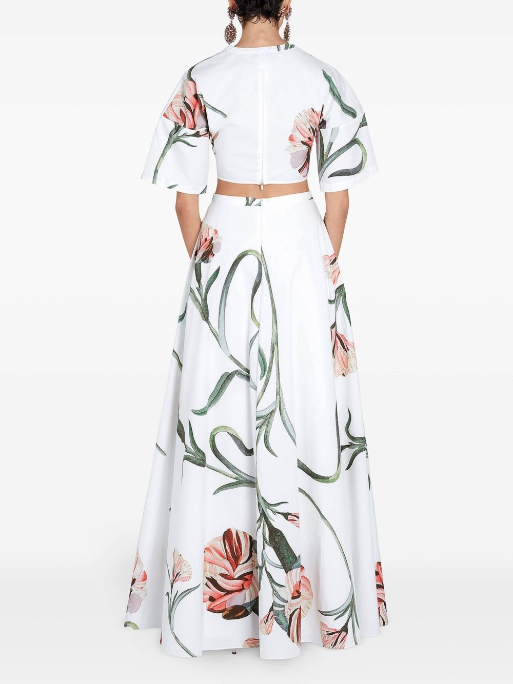 cotton maxi skirt - 4