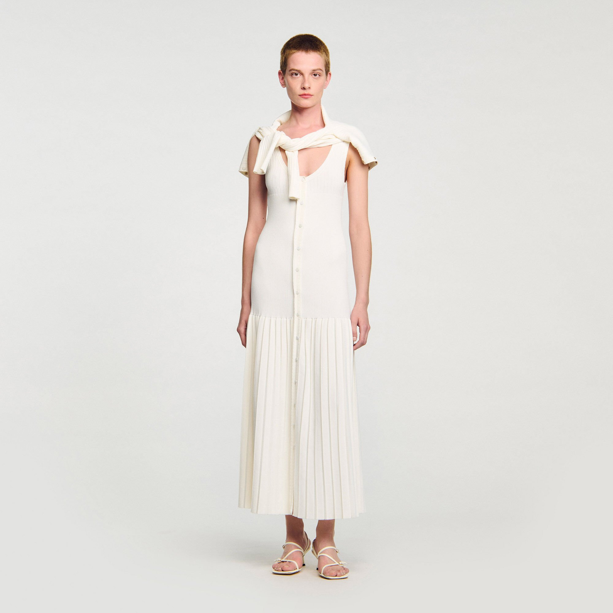 KNIT MAXI DRESS - 1