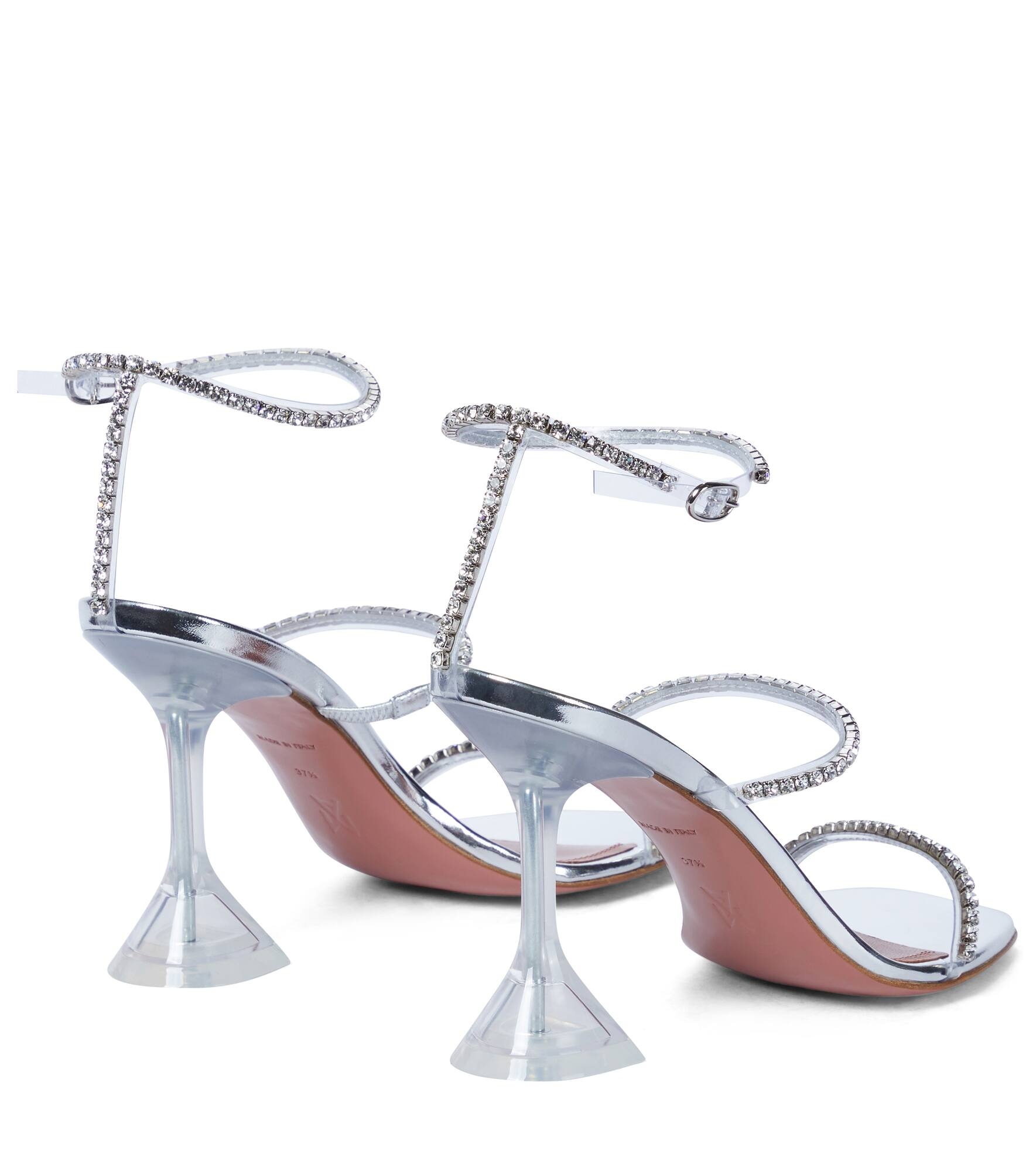 Gilda embellished PVC sandals - 2