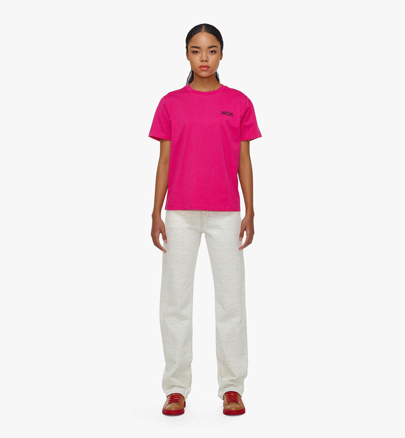 MCM Women’s MCM Essentials Logo T-Shirt in Organic Cotton outlook