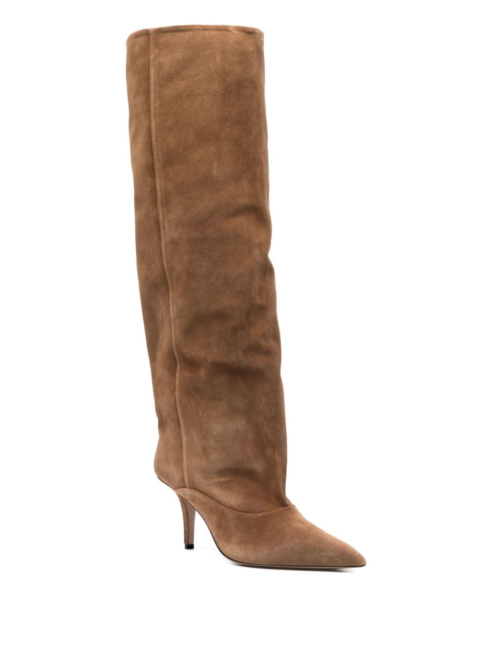 90mm Ines suede knee-high boots - 2