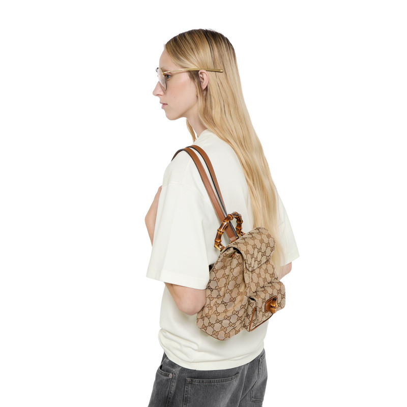 Bamboo small backpack 5