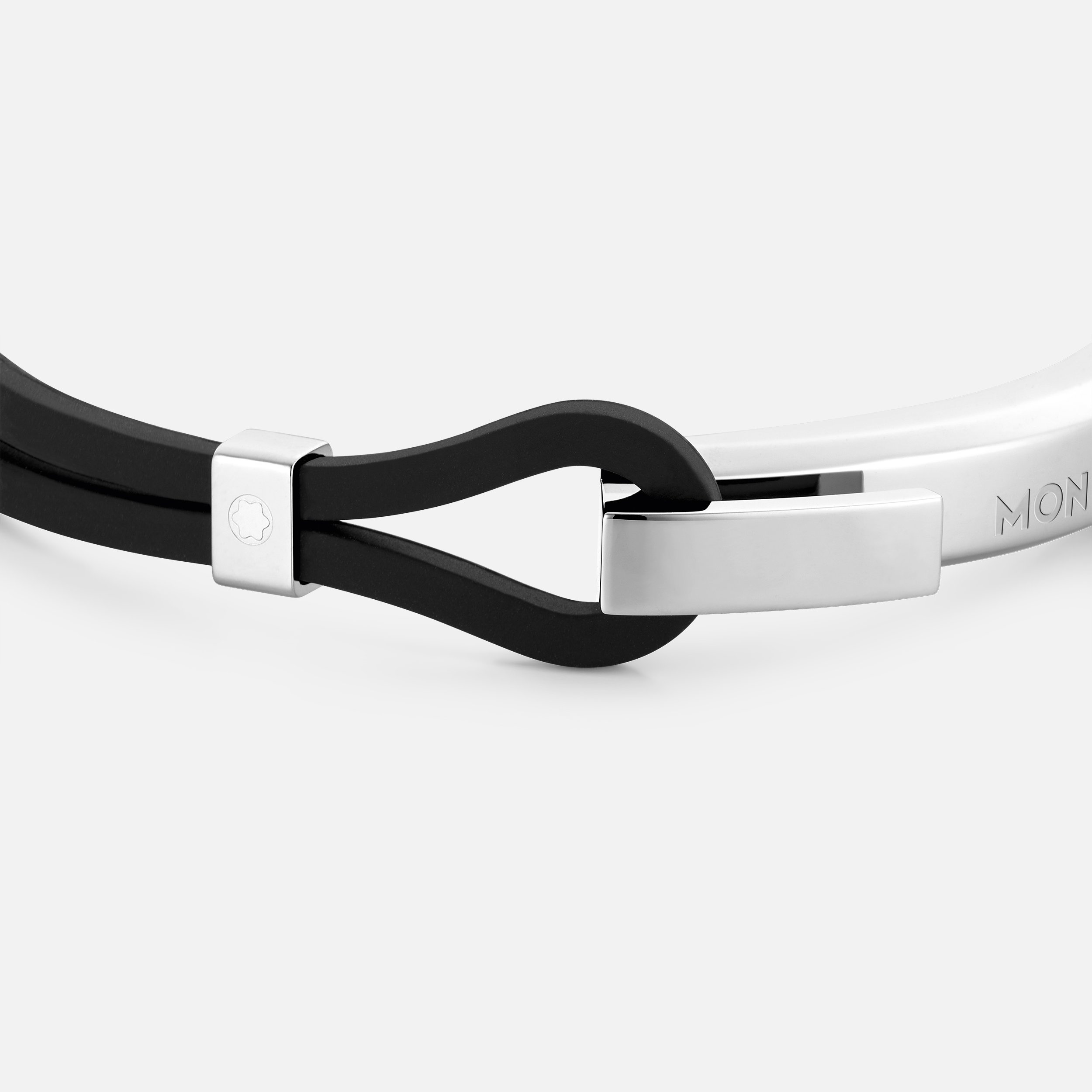 Bracelet Wrap Me Rubber and Steel - 2