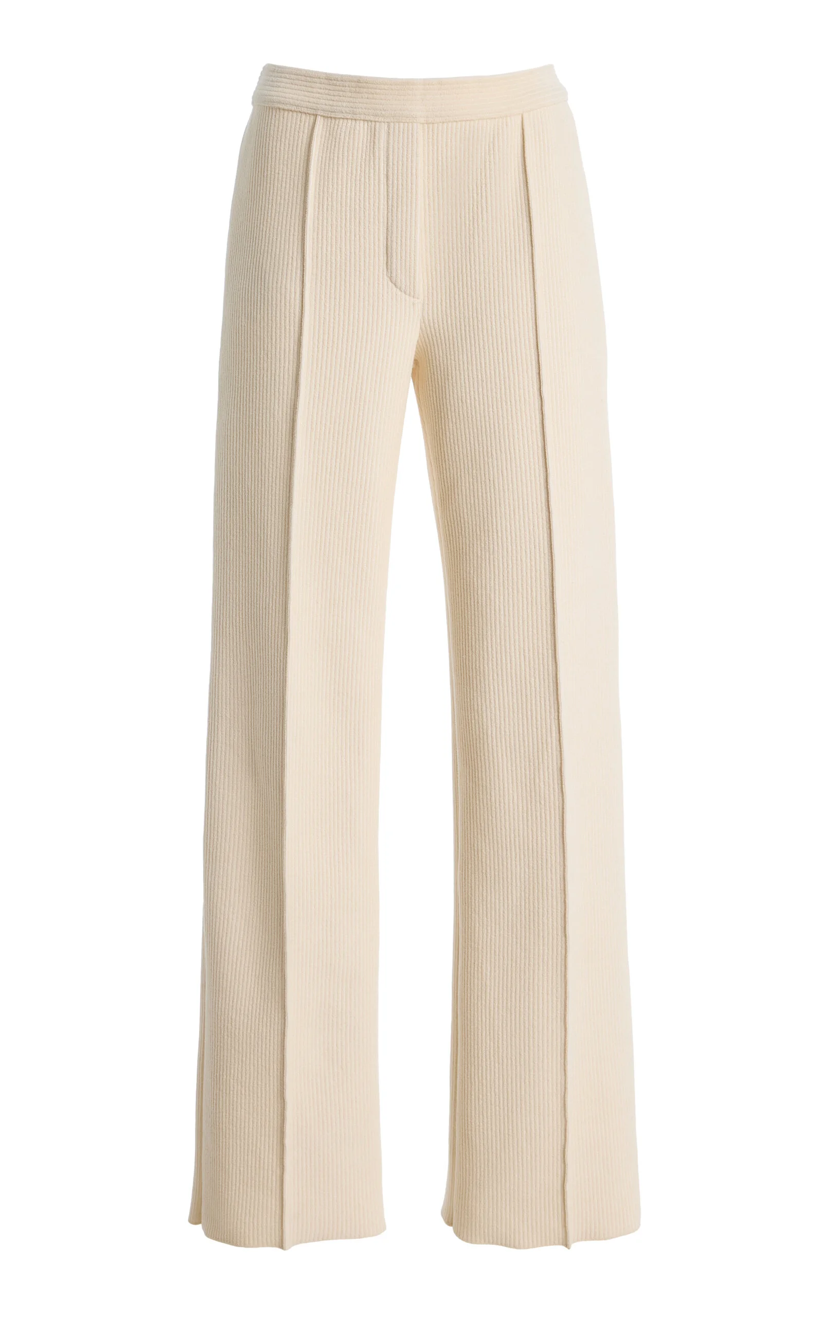 Evie Corduroy Straight-Leg Pants - 1