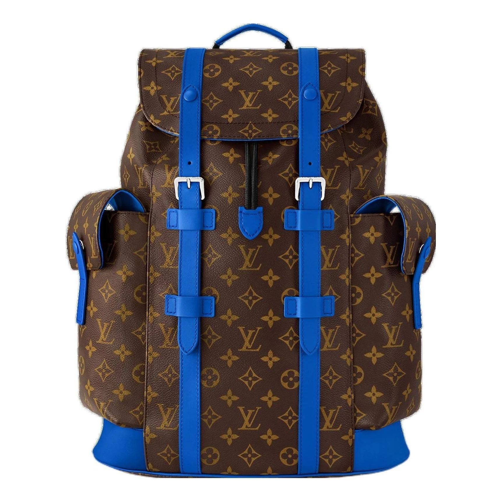 LOUIS VUITTON Christopher MM Monogram Macassar Canvas 'Brown Blue' M46813 - 1