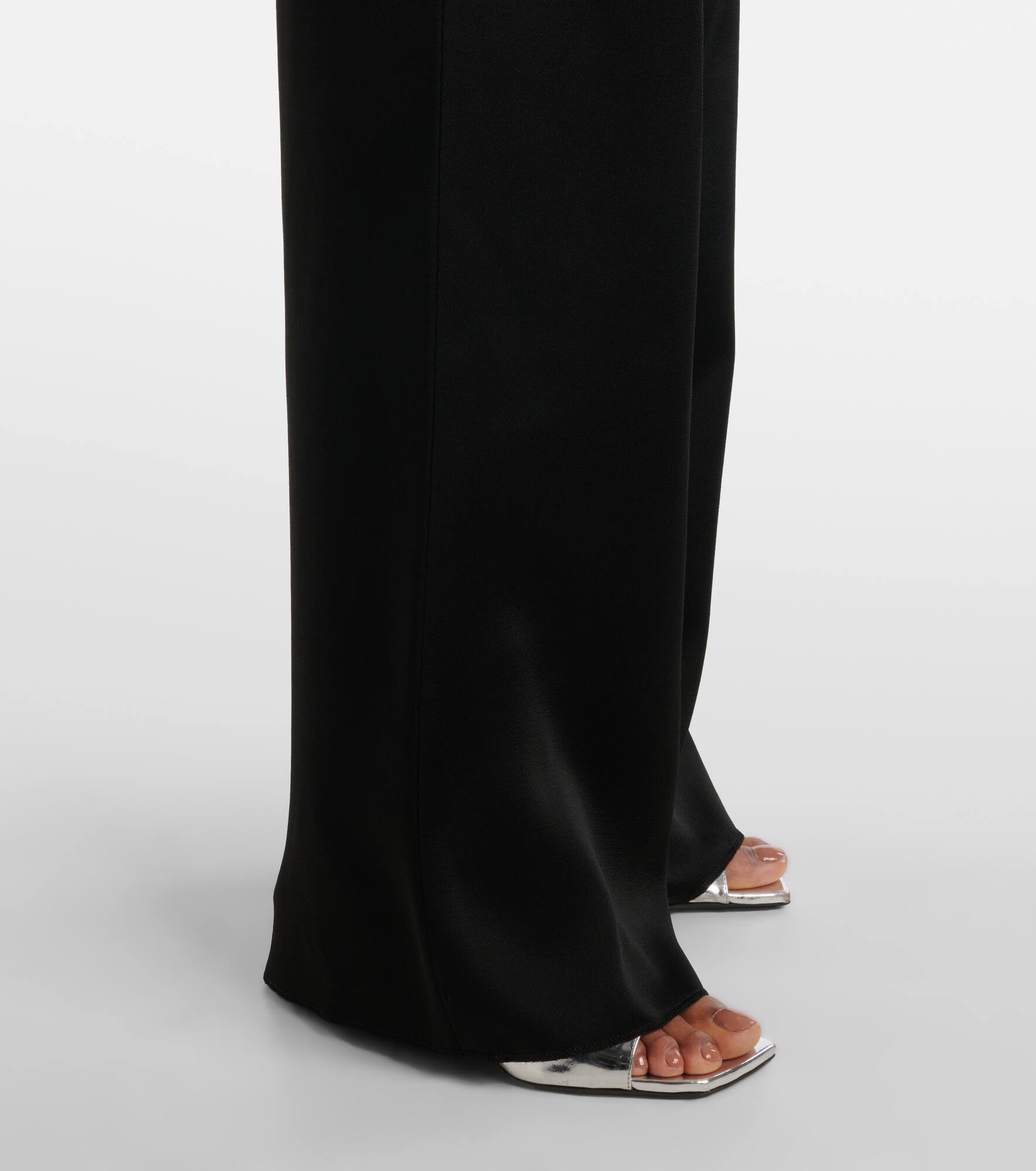 Ieti satin wide-leg pants - 5