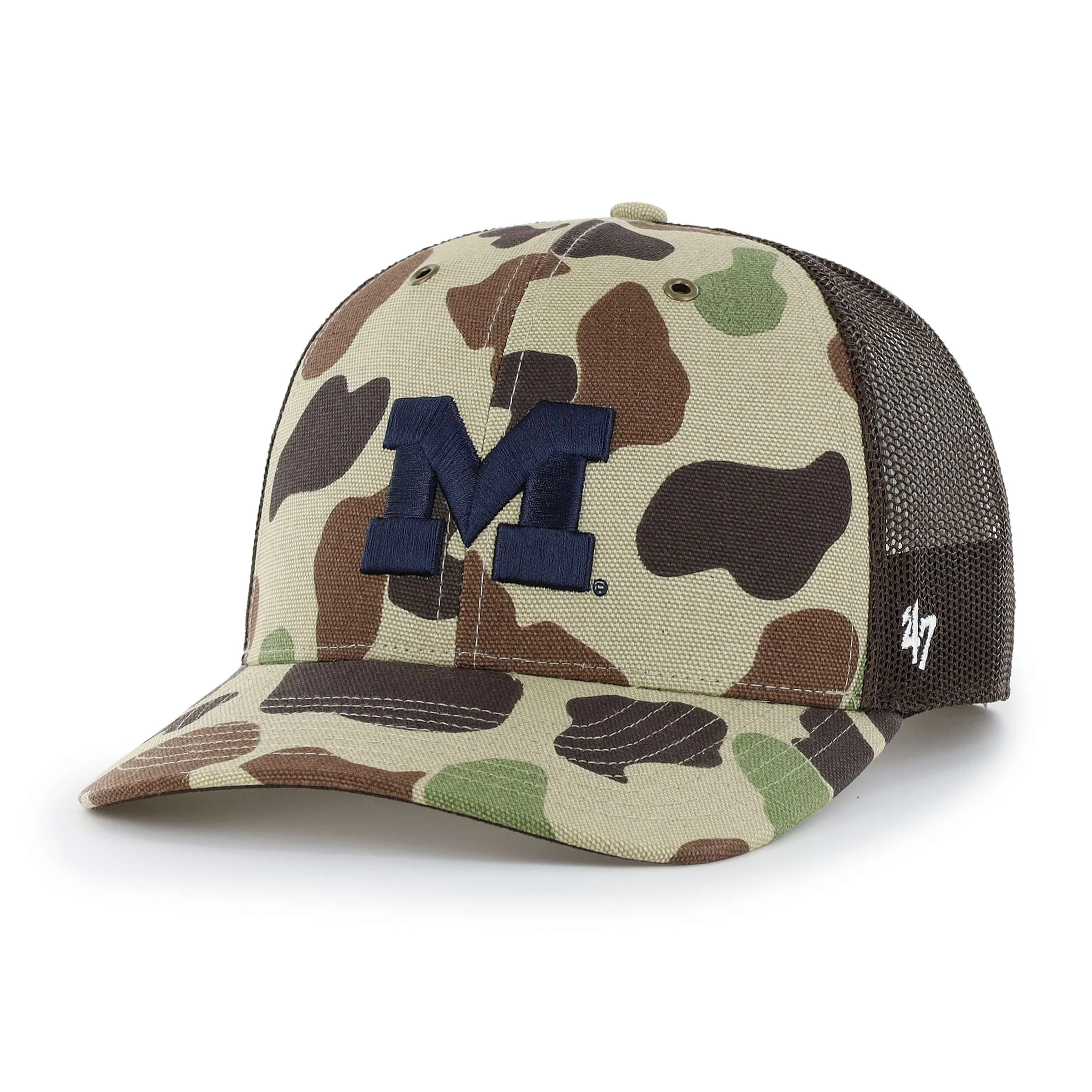 Michigan Wolverines '47 Camo Trucker - 1