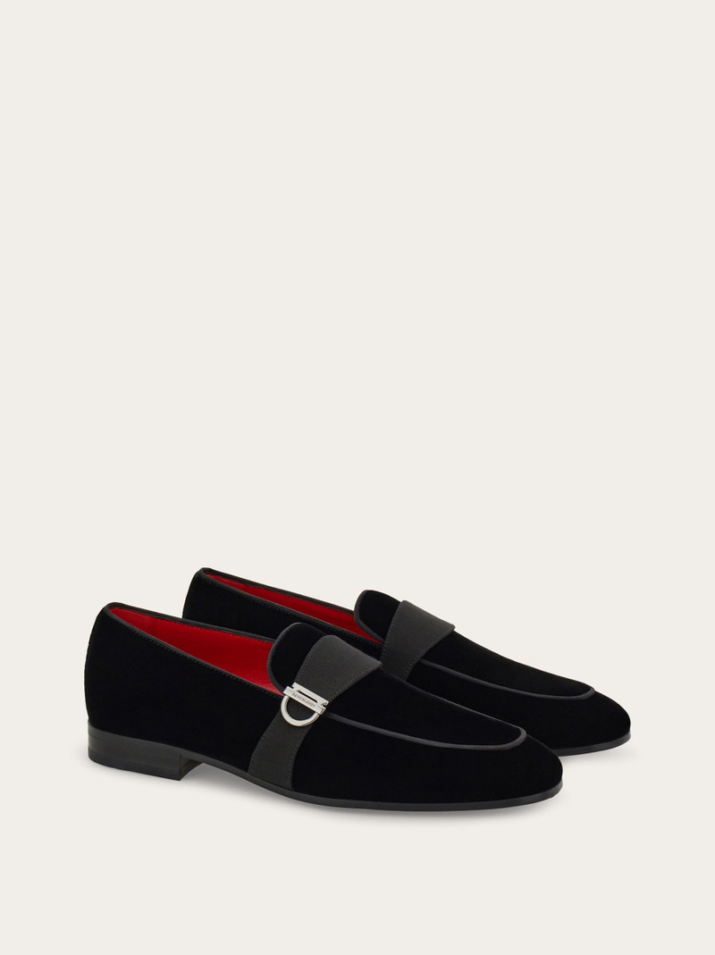 Loafer with Gancini detail 2