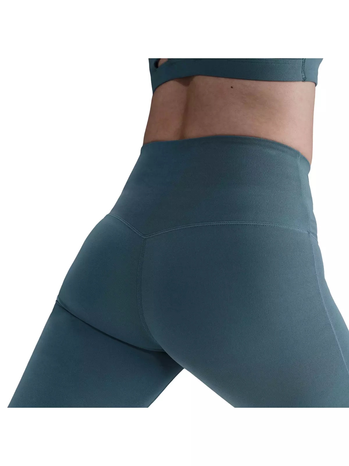 Women's Dri-FIT Zenvy High-Waisted Flared Leggings -Blue - 4