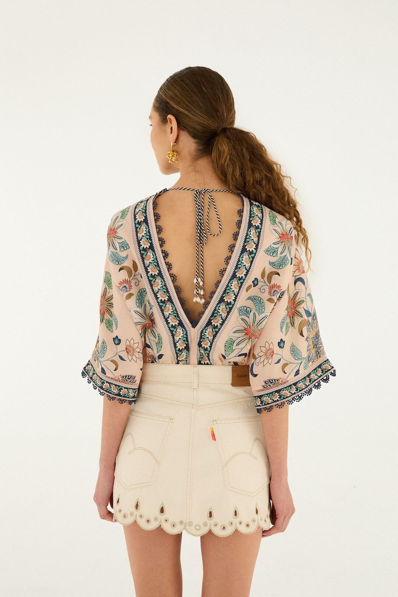 Off-White Canva Scallop Richelieu Skirt 3