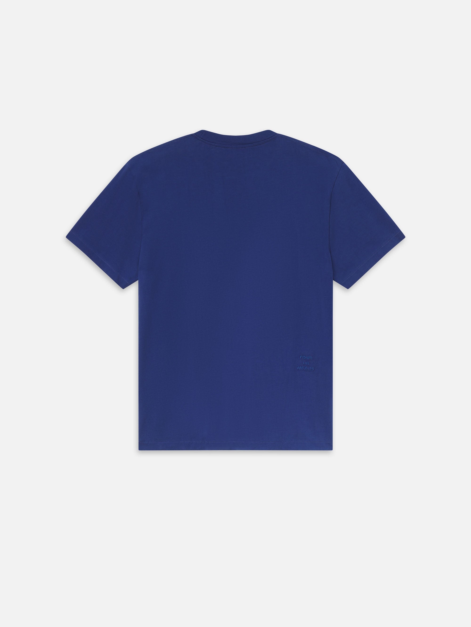 Frame Logo Tee in Reflex Blue - 3