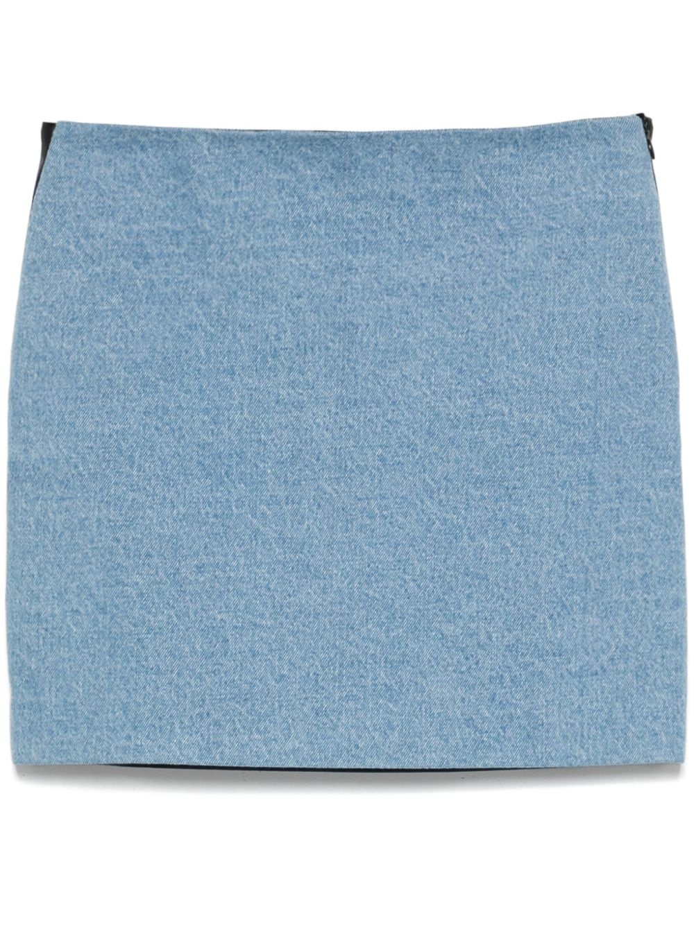 denim mini skirt - 1