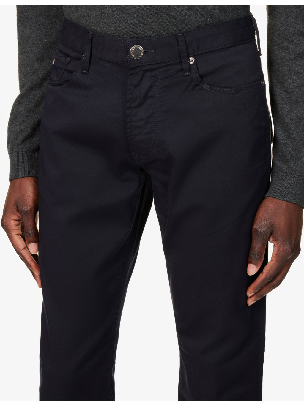 J06 Gab straight-leg mid-rise stretch-denim jeans - 5