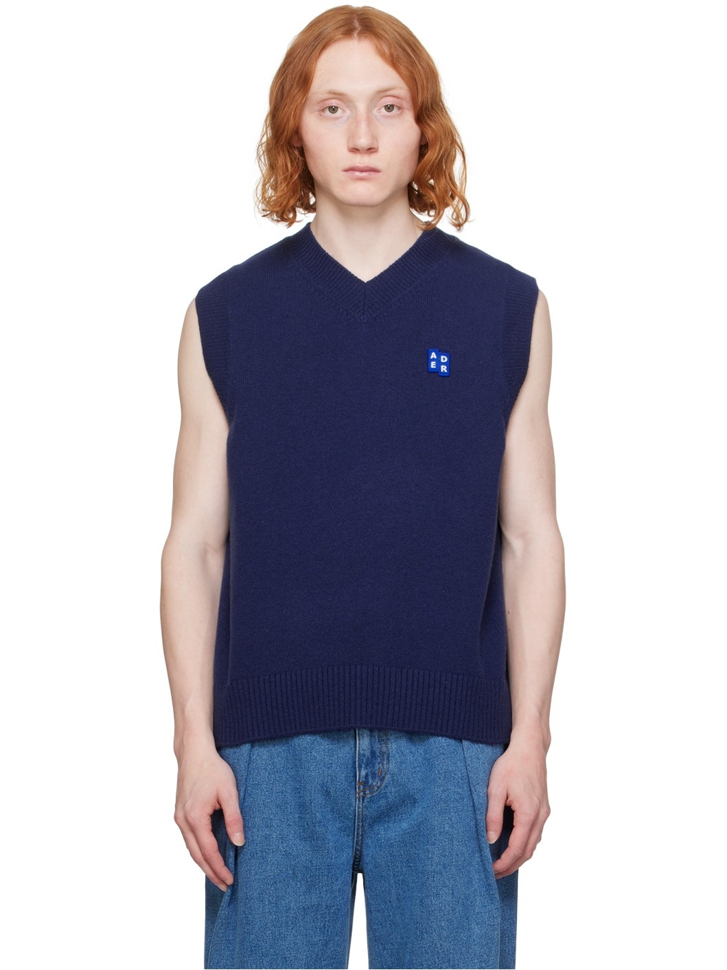 Navy Tag Vest - 1