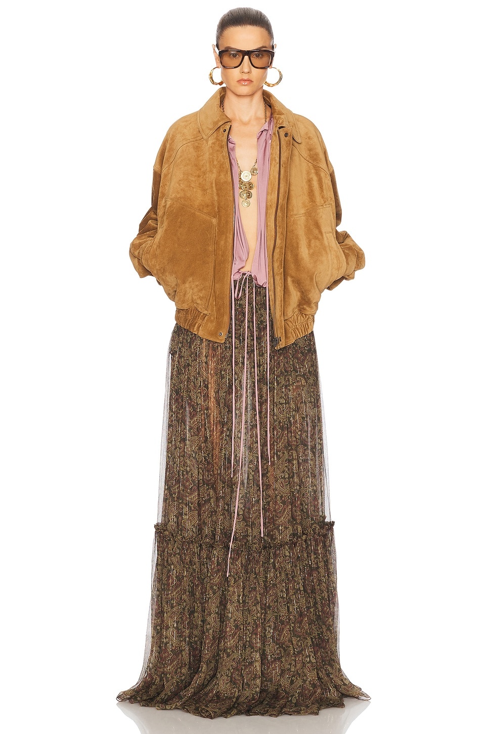Tiered Maxi Skirt - 5