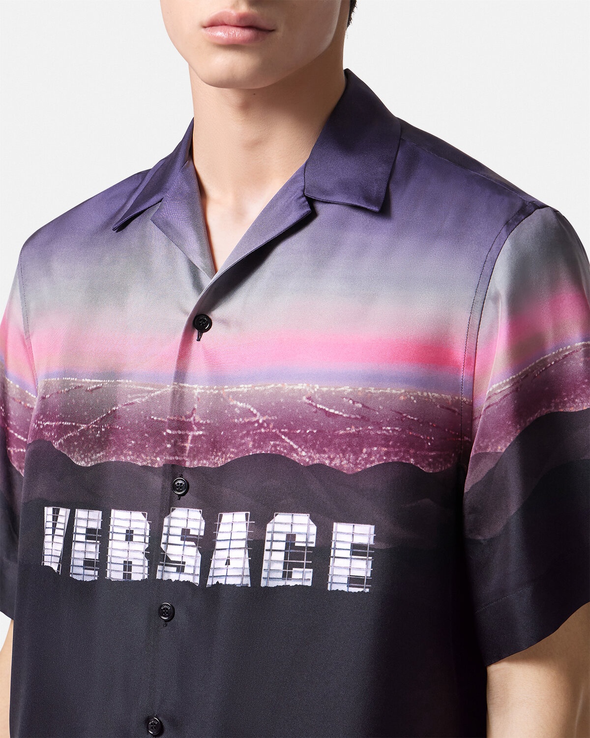 Versace Hills Silk Shirt - 5