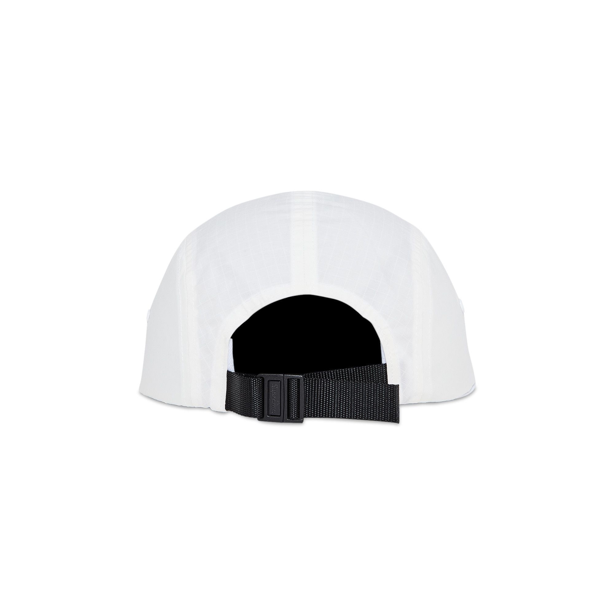 Supreme Waxed Ripstop Camp Cap 'White' - 4