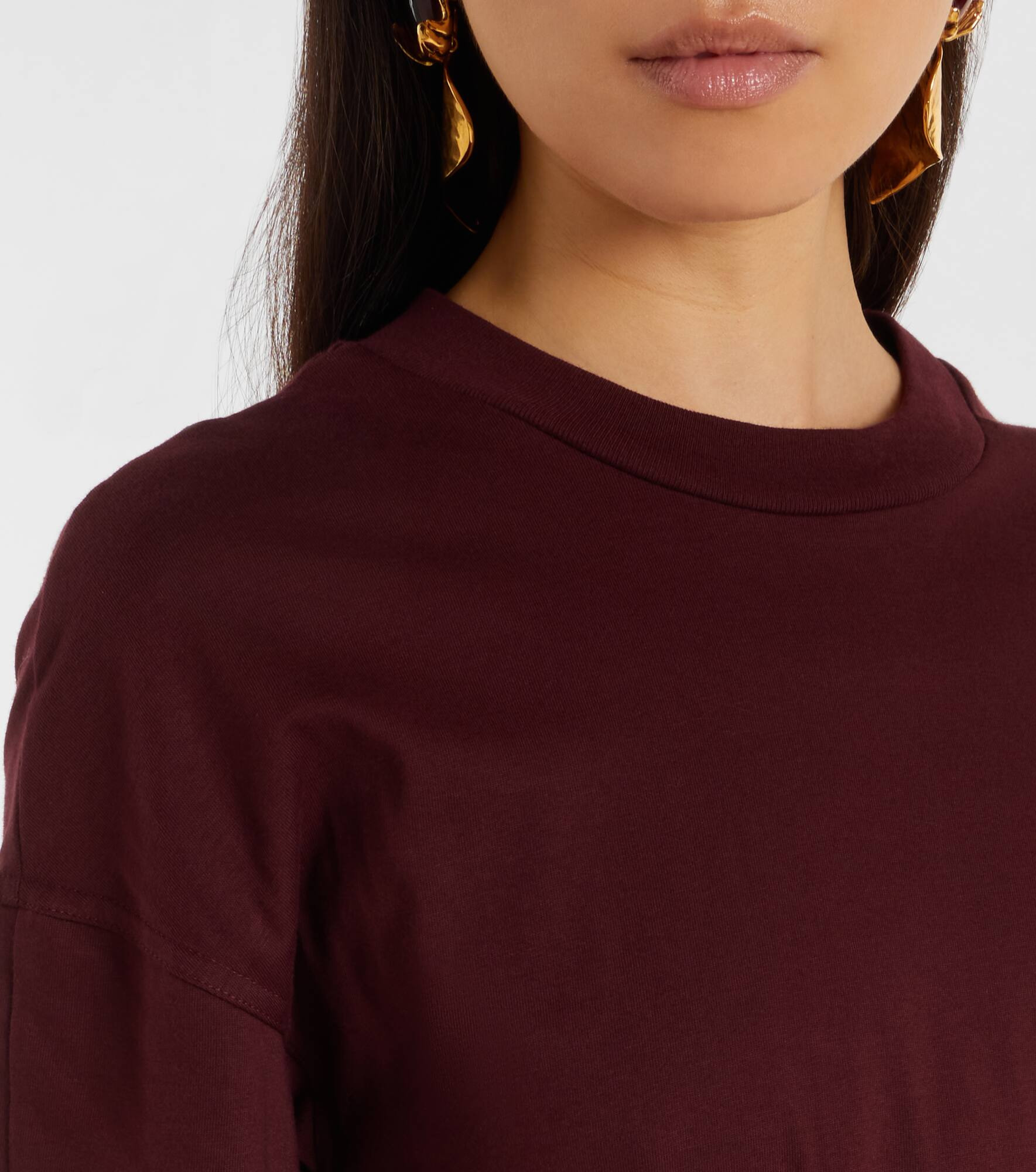 Cotton midi dress - 4