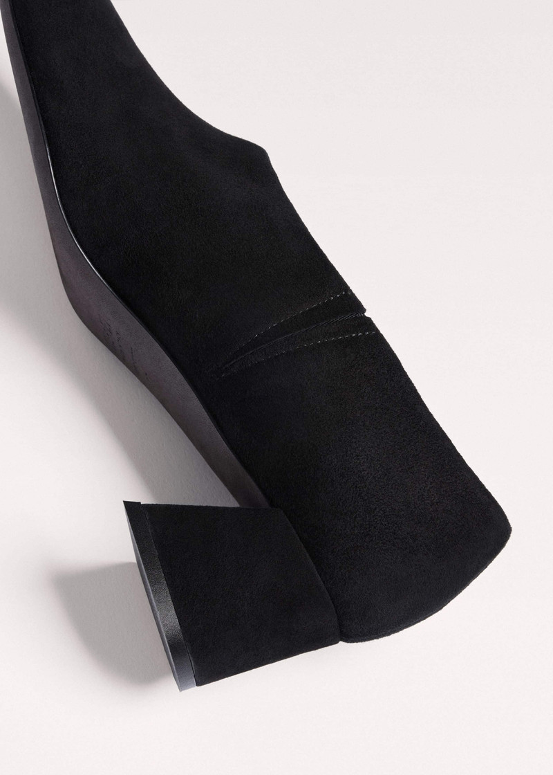 High Front Block Heel 6