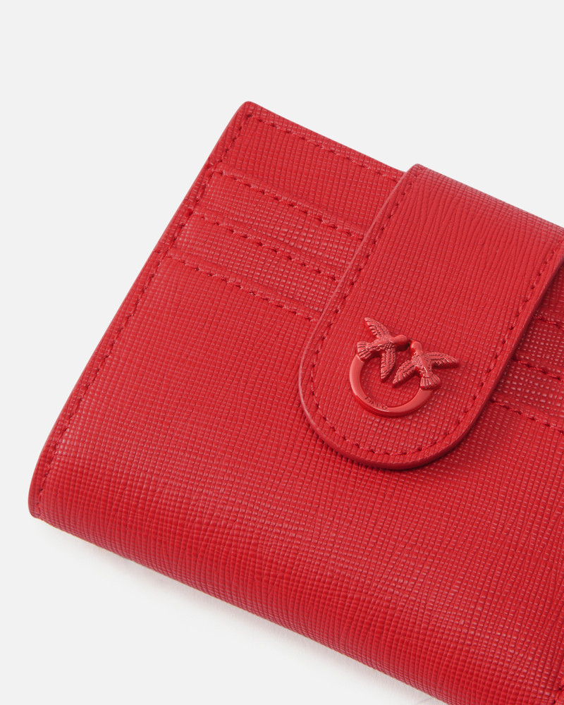 COMPACT SMALL WALLET IN SAFFIANO LEATHER 4