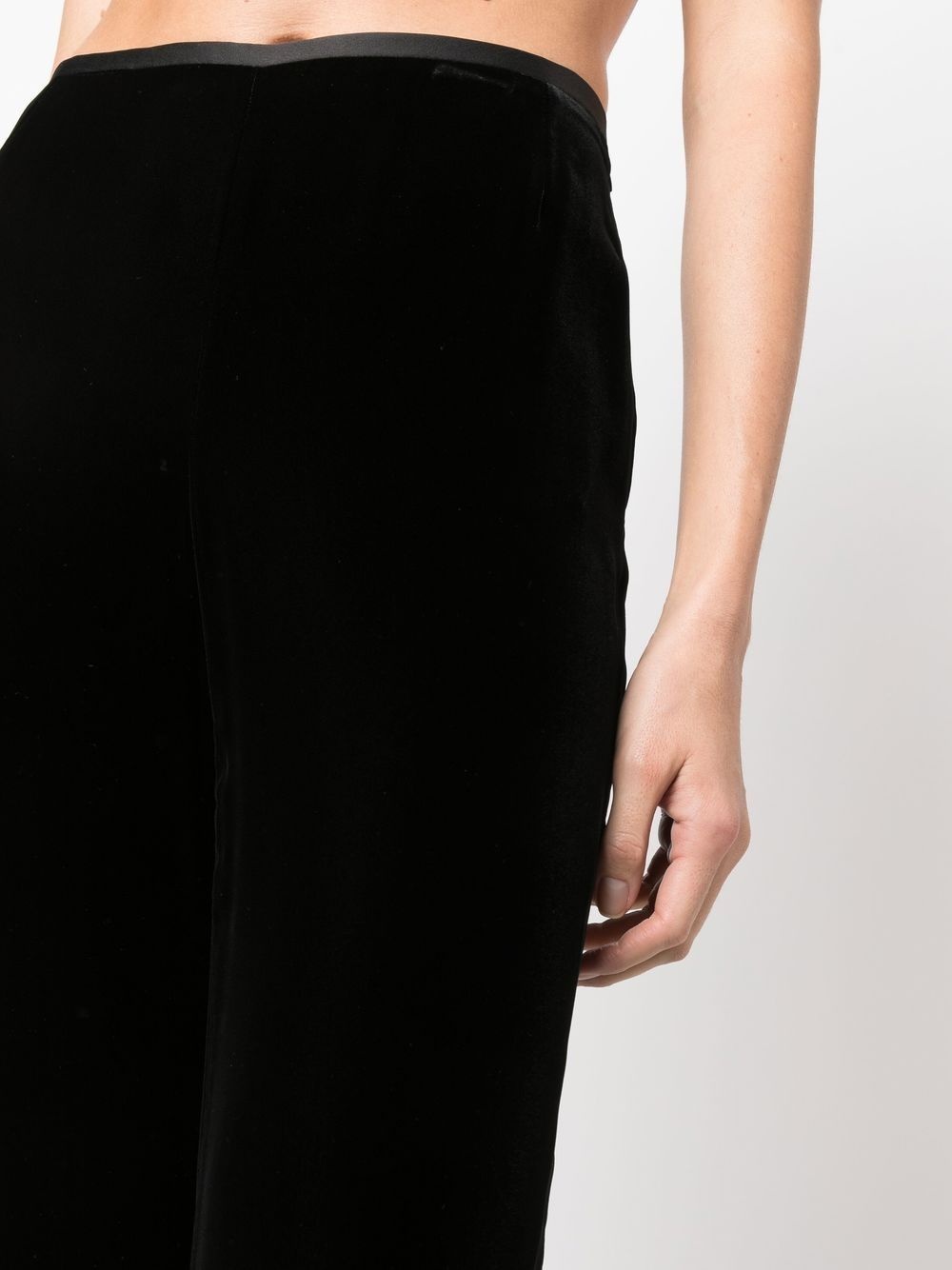 elasticated straight-leg trousers - 5