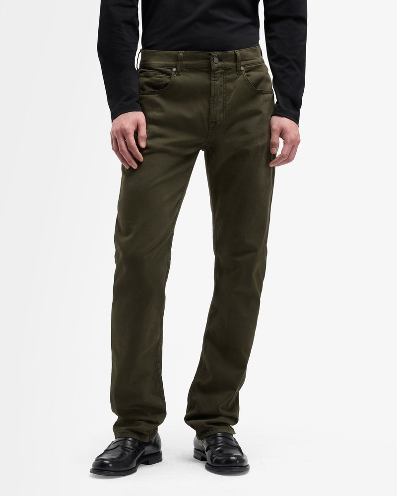 Luxe Performance Sateen The Straight In Dark Olive 3