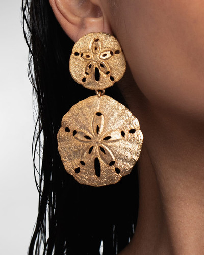 Jennifer Behr Tarni Sand Dollar Earrings outlook